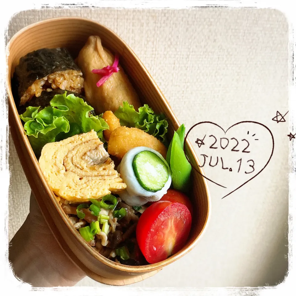 7/13 ☺︎ ウナ巻き弁当✩.*˚|jon2さん