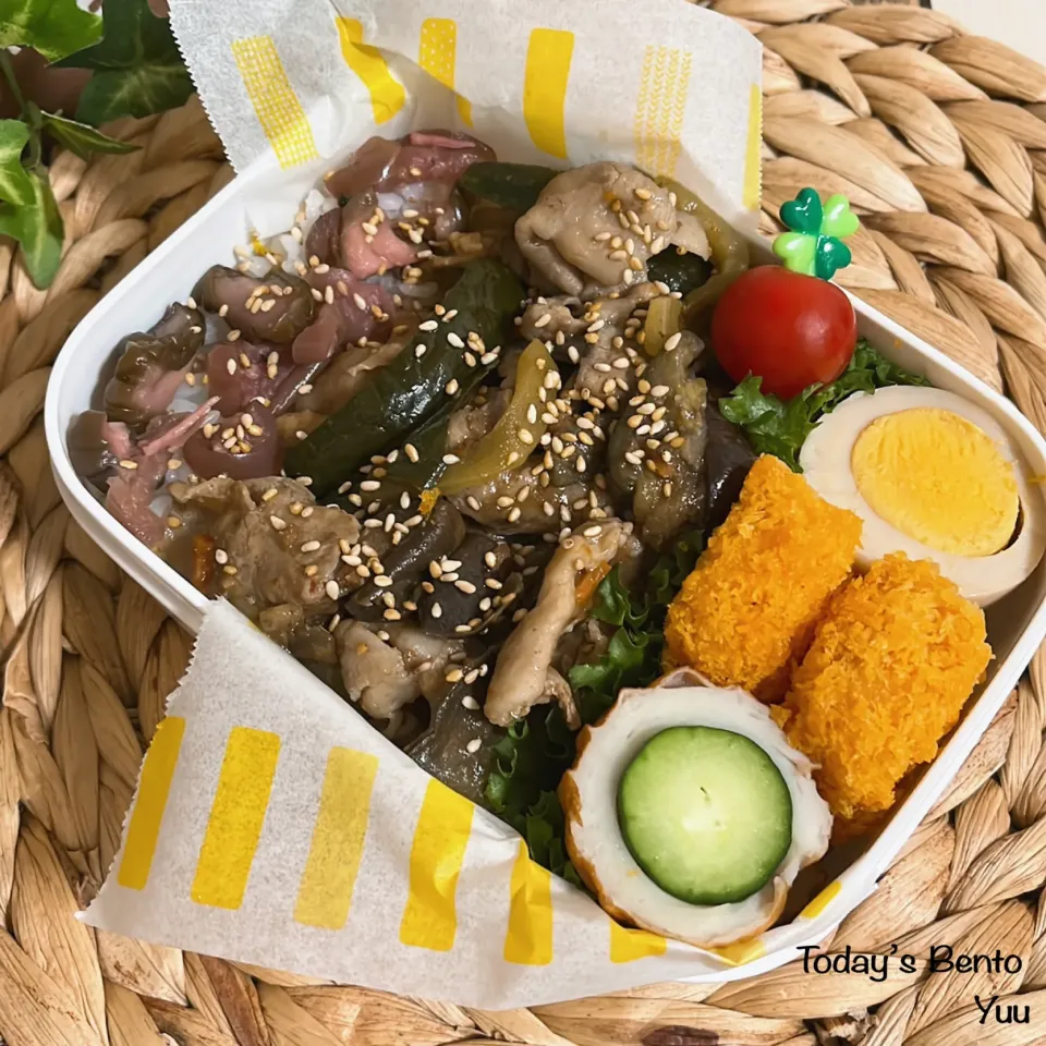 7/13‪✯‬暗めな今日の弁当|ゆうさん