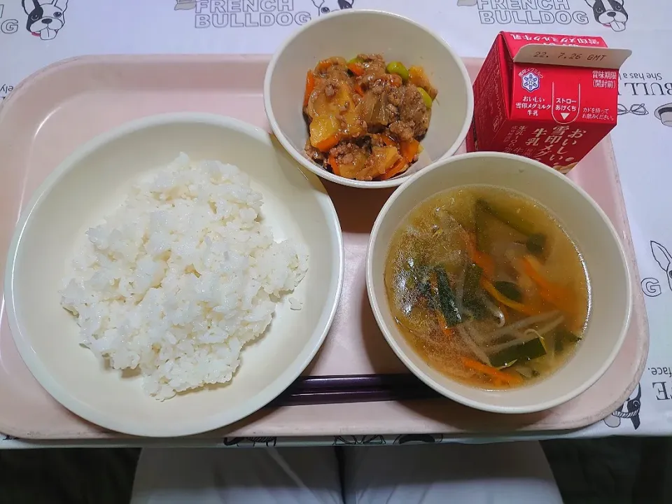 今日の給食(7/13)|えっちゃんさん