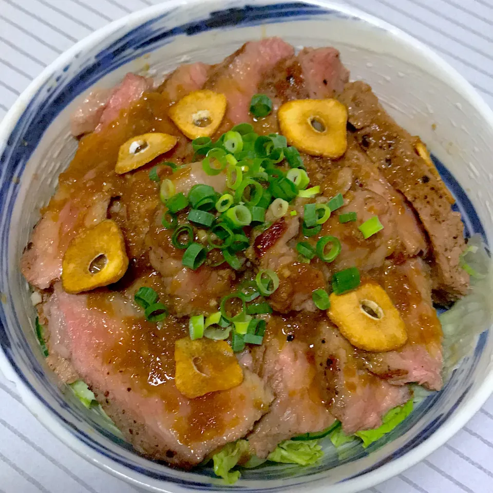 ステーキ丼|まさとさん