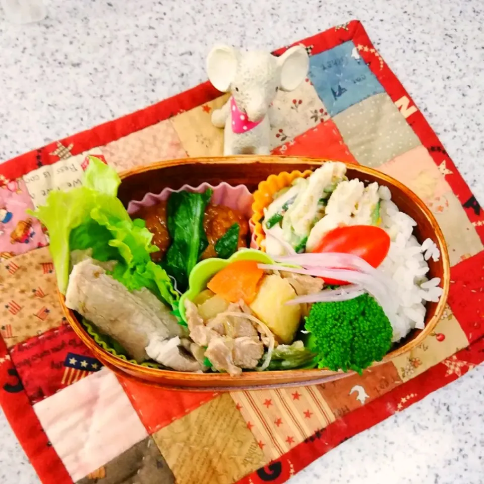 Snapdishの料理写真:昨日のお弁当😊|naonaomimichanさん