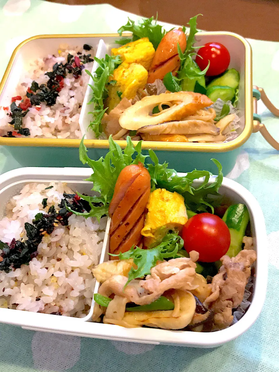 2022.7.14  ＊今日のお弁当＊豚こまちくわの味覇炒め＊|rinrin*mama*さん