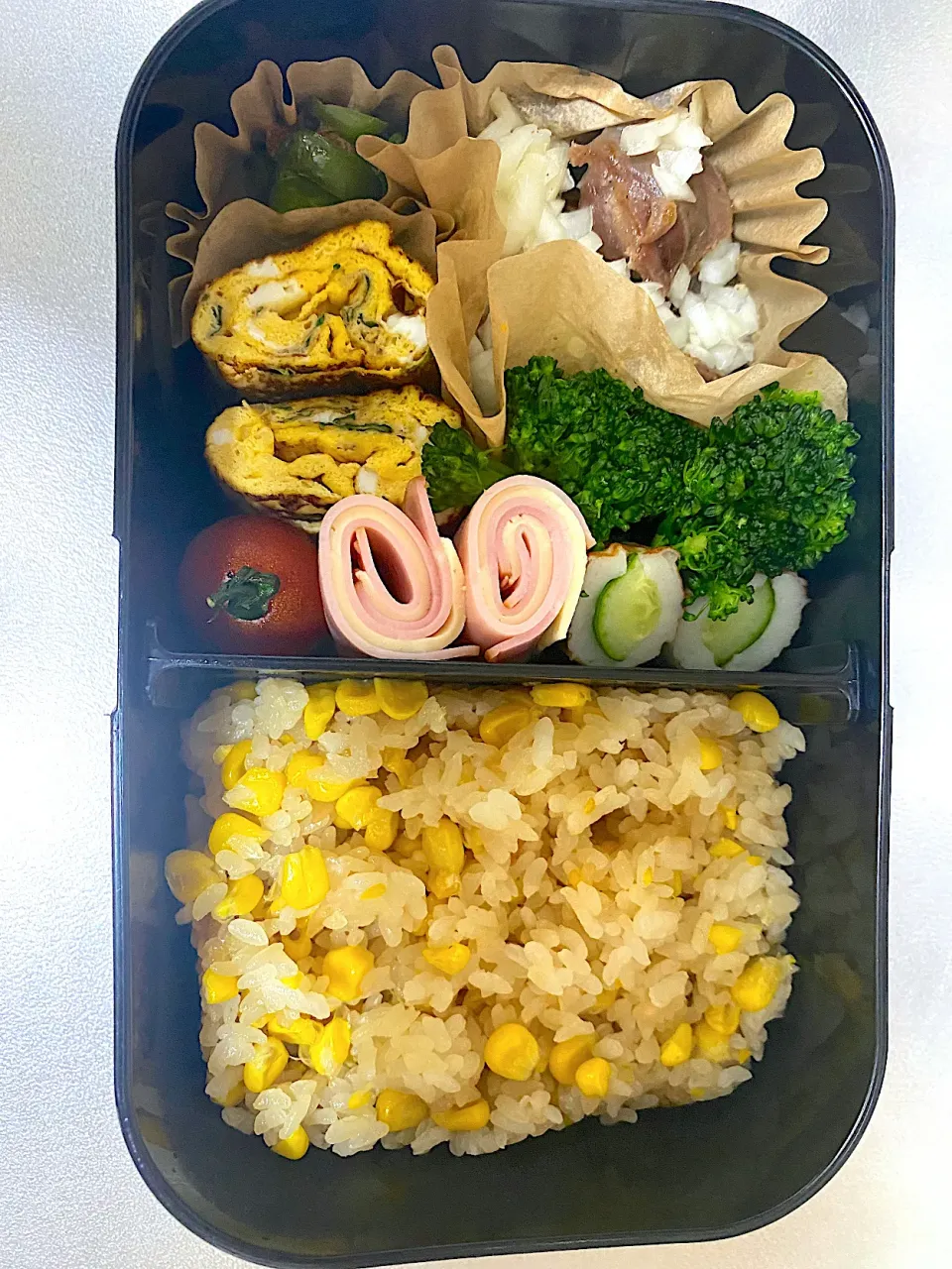 とうもろこしご飯のお弁当|鈴木さん