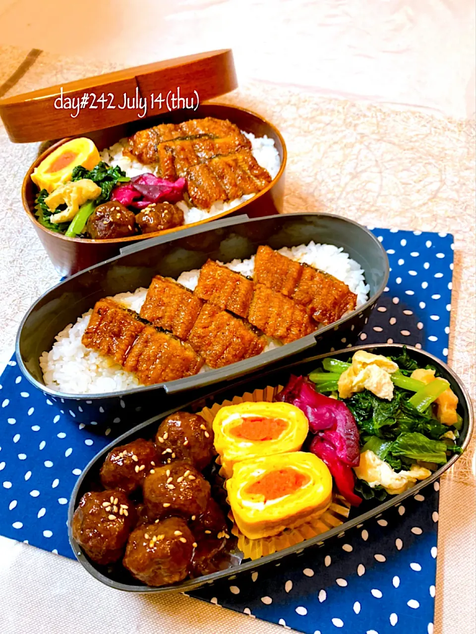 Snapdishの料理写真:★ある日のDK弁当&JD弁当★|♡ciao♡さん