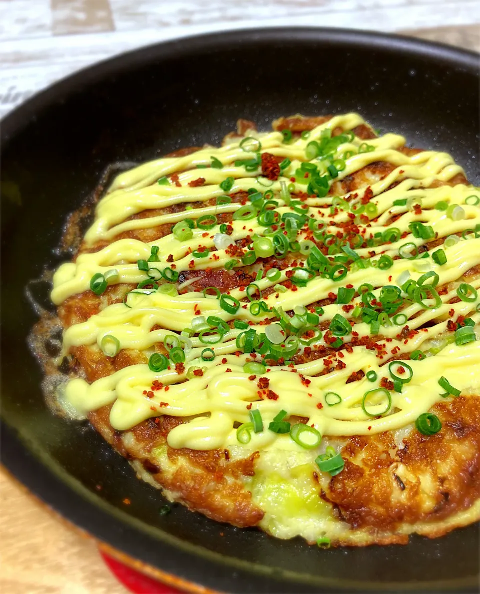 長芋ベーコンのとろろ焼き|さくらさん