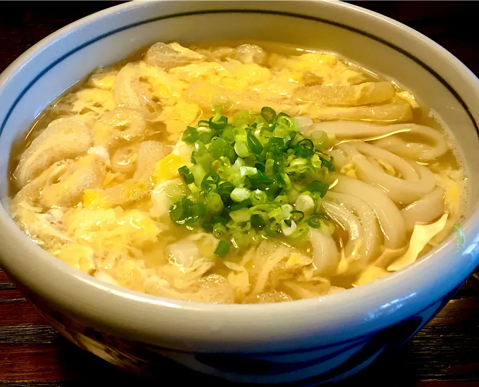 きざみ•玉子とじ うどん|mottomoさん