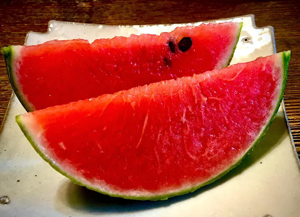 ランチ後のデザート                                    「ひとりじめ スイカ」🍉|mottoさん