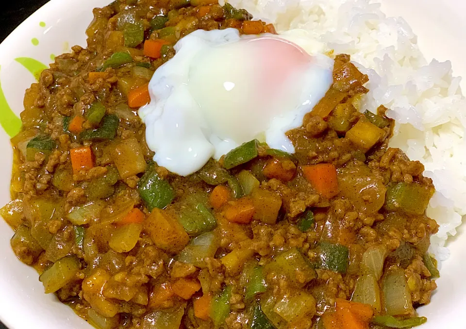 野菜たっぷりキーマカレー|ふくすけ食堂さん