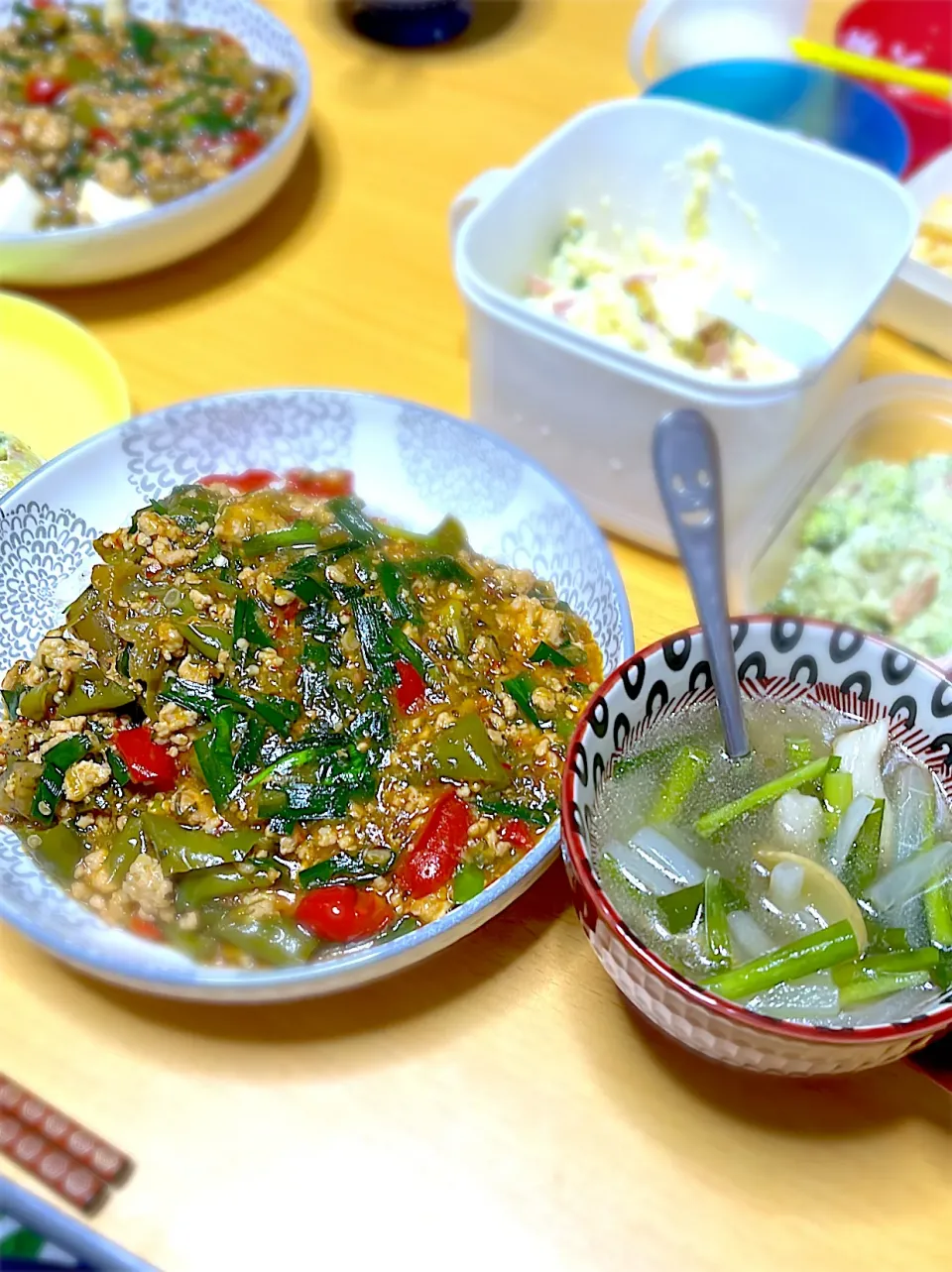 勝ち飯スタミナ丼献立☆|あいあいさん