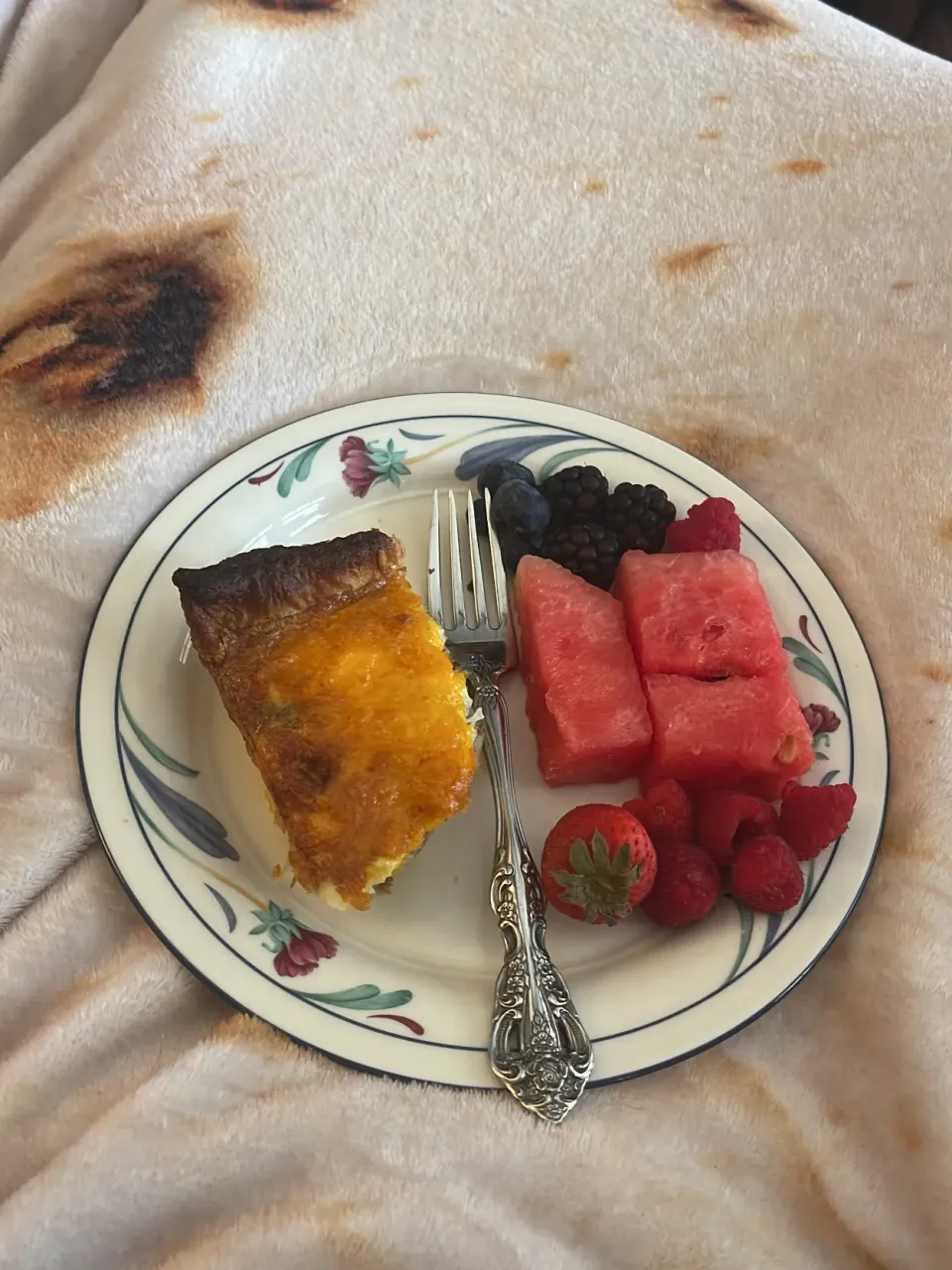 Egg casserole+fruit!|suさん