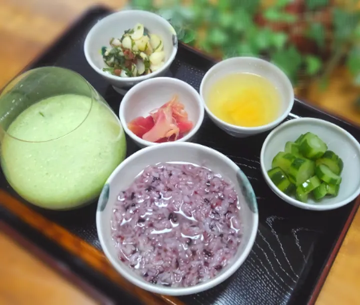 二日酔いの日の朝御飯(笑)|くまちゃんさん