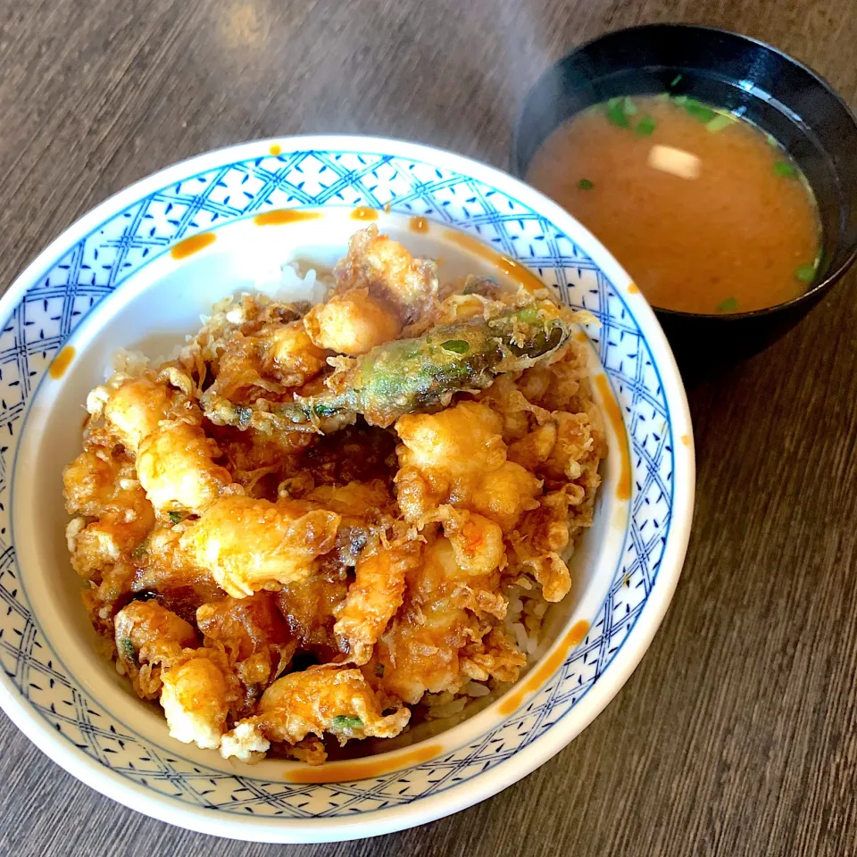 光村さんのかき揚げ丼(◍•ڡ•◍)❤|いつみさん