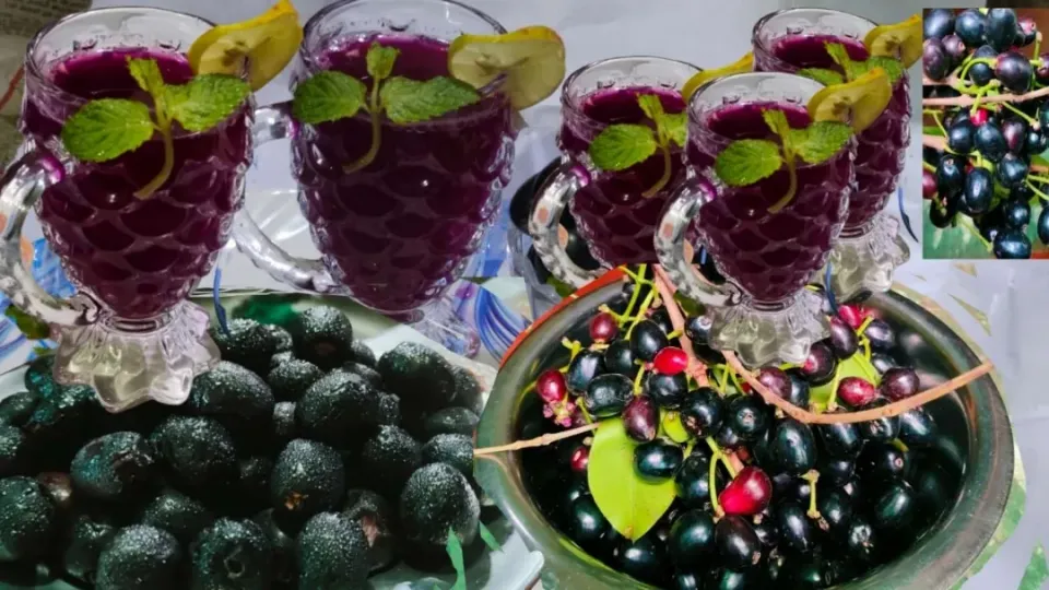 black plum recipe #black plum juice|Aliyaさん