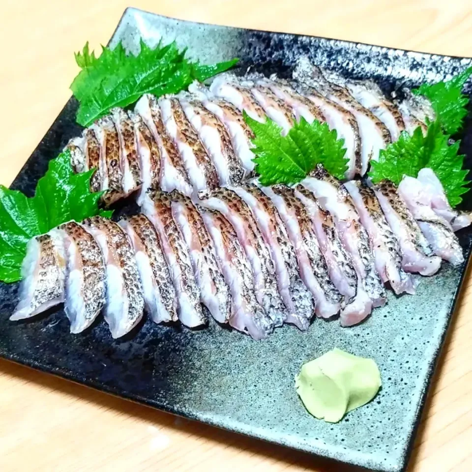 釣りクロムツの炙り造り|Masatoさん