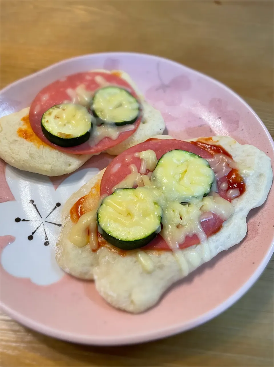 簡単本格ナン　ピザ風|fukaさん