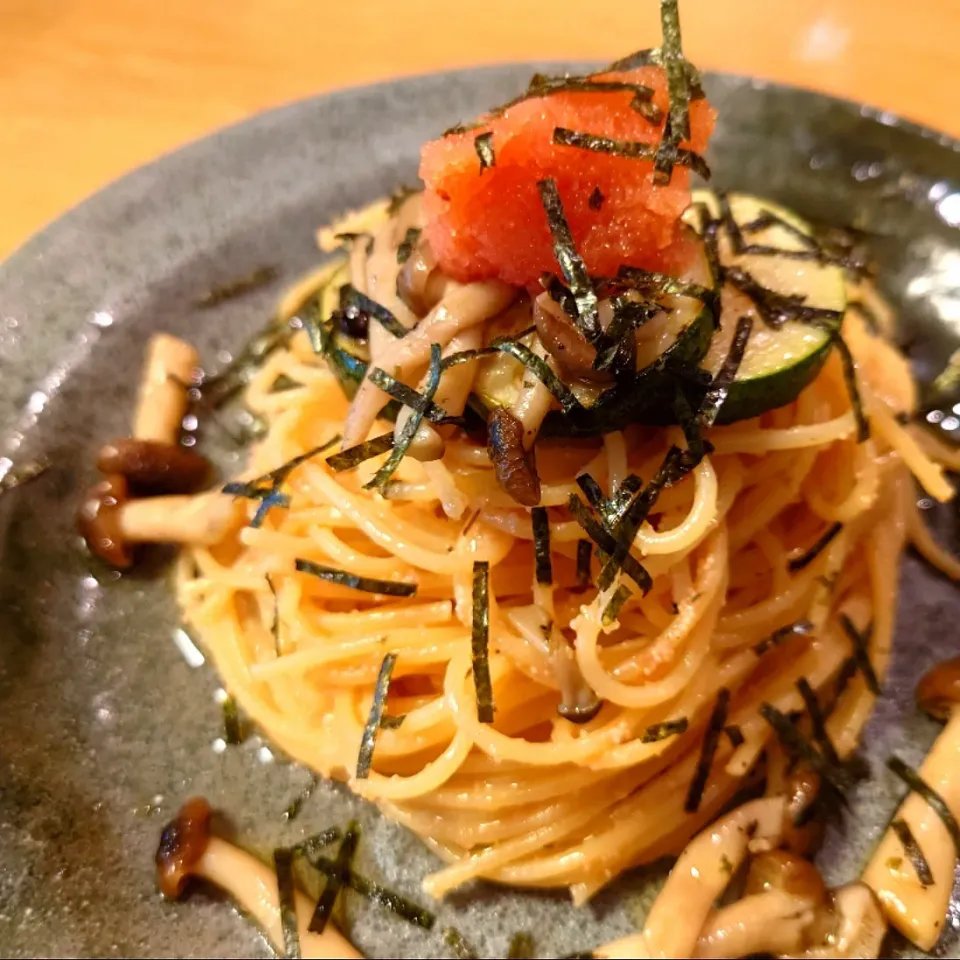 Snapdishの料理写真:本気で作った明太子スパゲティ|cookingパパ五郎さん