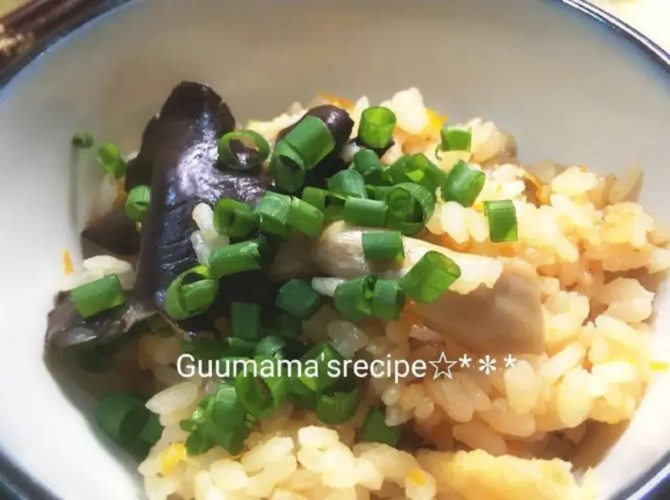 炊いてる時からいい香り♡ひらたけの炊き込みご飯|Guuママさん