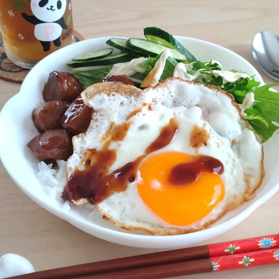 Snapdishの料理写真:お昼ごはん|しまだ ちえこさん