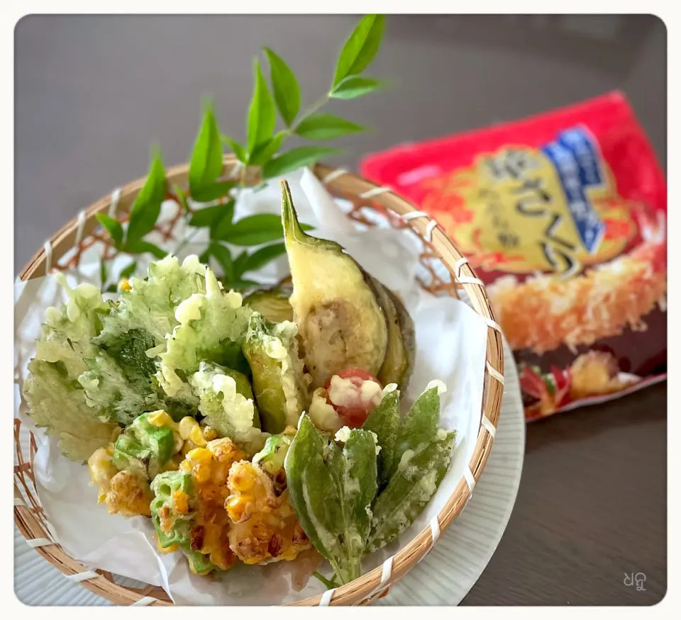 Snapdishの料理写真:夏野菜の天麩羅|yucca@さん