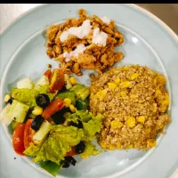 quinoa shawarma plate|chef Arunさん