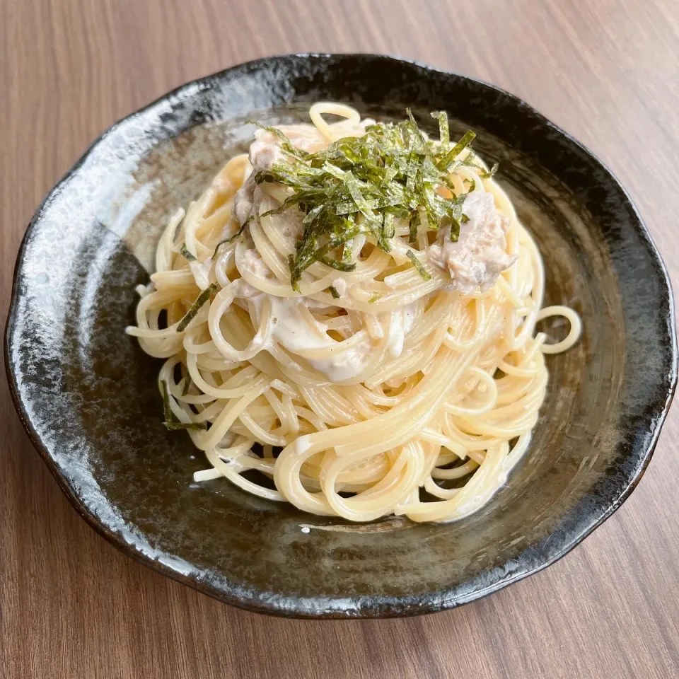 ツナマヨパスタ🍝|いっちーさん