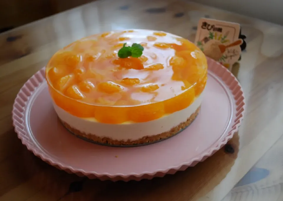 🍊みかんのレアチーズケーキ🍊|薪clubさん