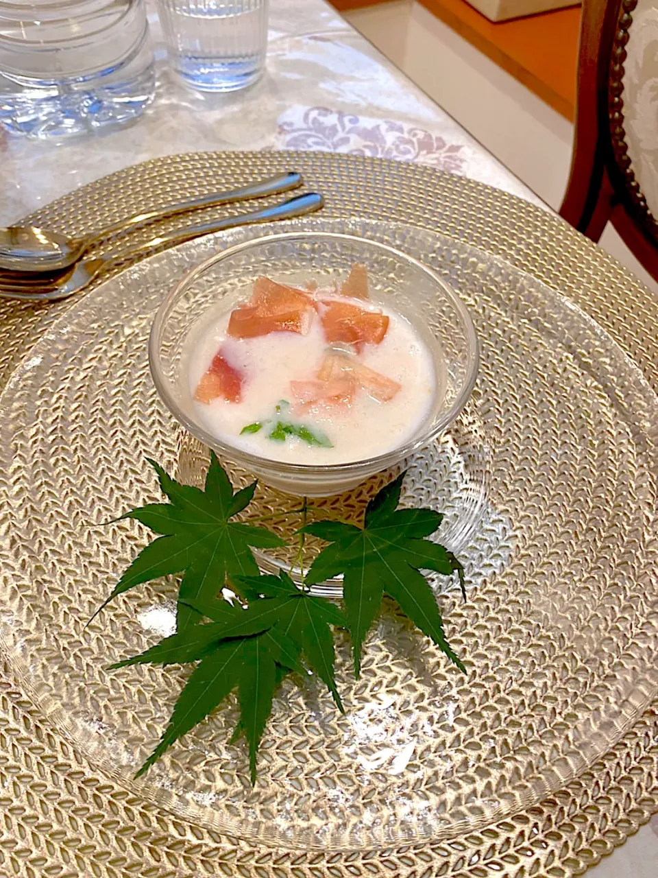 桃と生ハムの冷製スープ|yosukeさん