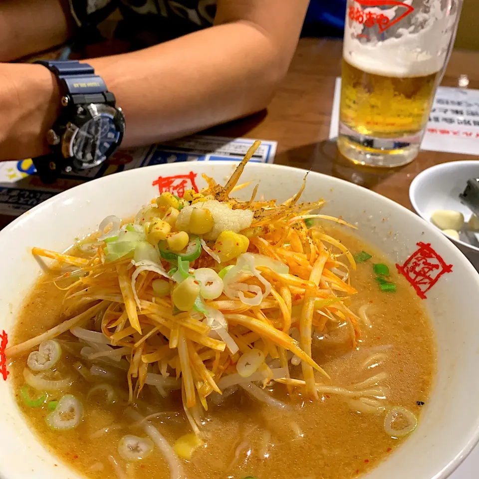 おうぎやネギ味噌ラーメン|らんさん