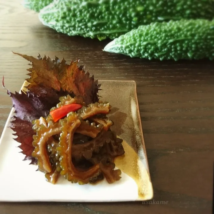 teruyoさんの さっぱりゴーヤの醤油漬け|うさかめさん