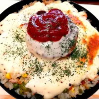 ハンバーグドリア
