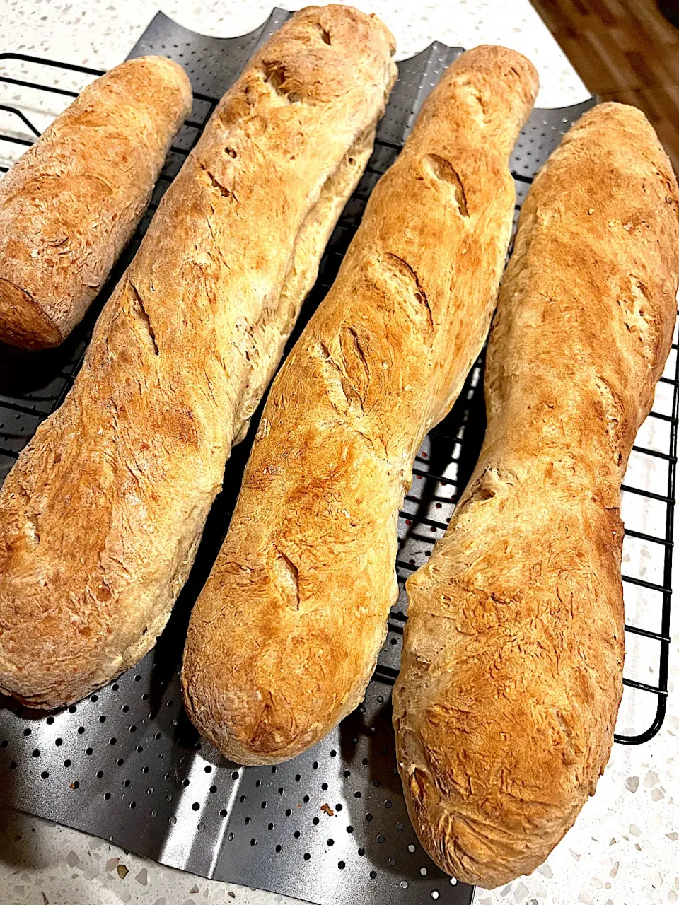 Homemade French baguette 🥖|🌺IAnneさん