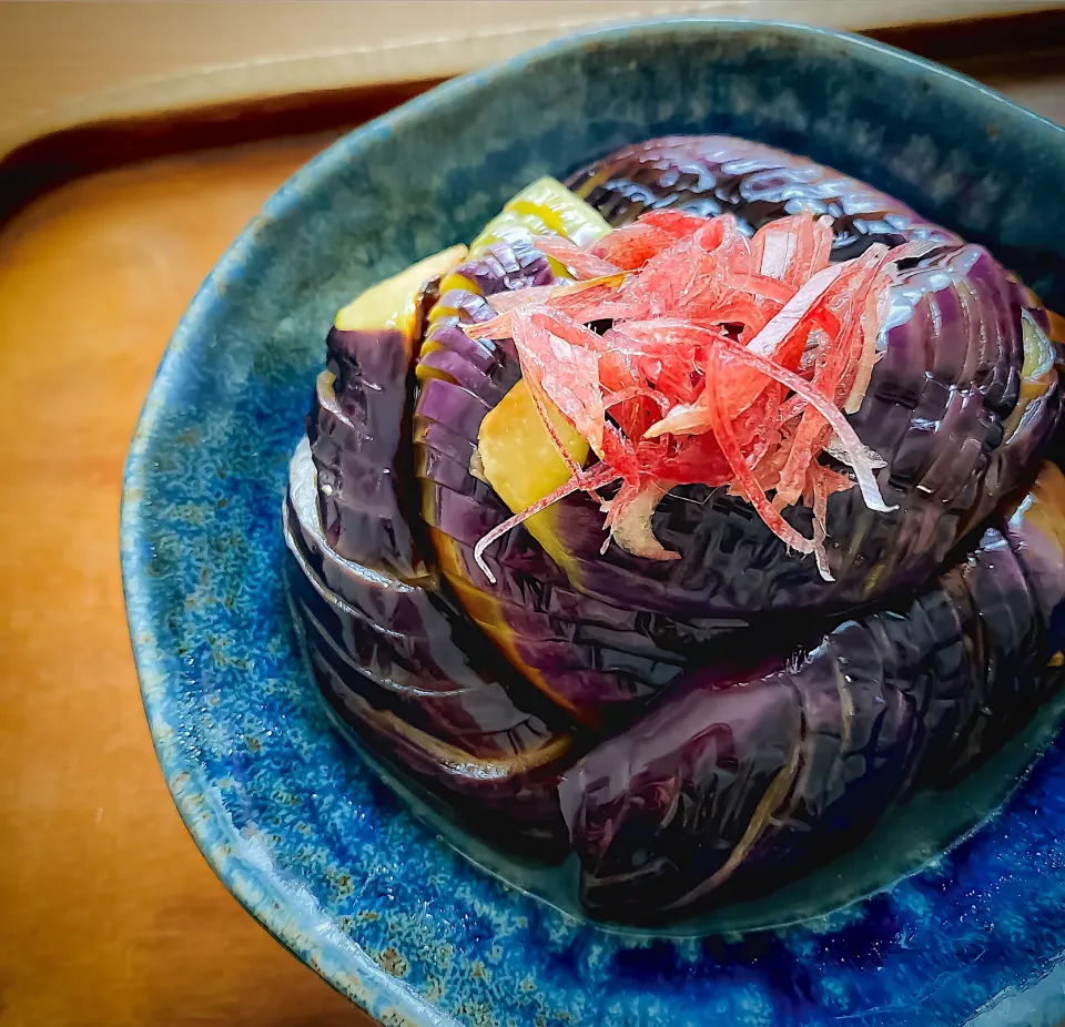 Snapdishの料理写真:イチロッタさんの料理 茄子の焼き浸し✨✨✨🍆さっぱりと味ぽんで❣️😋|にゃんぺこさん