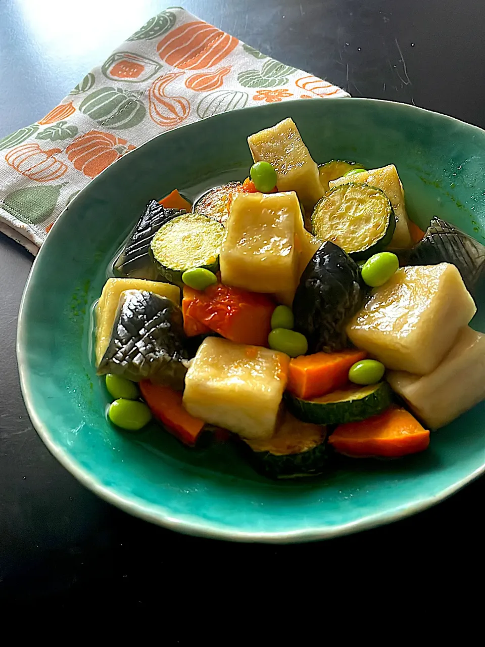 夏野菜と高野豆腐のオランダ煮|とんちんさん