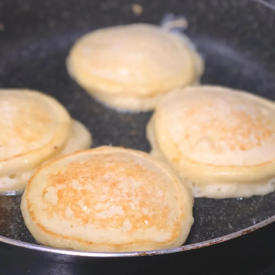 リコッタチーズのパンケーキ|くるみさん