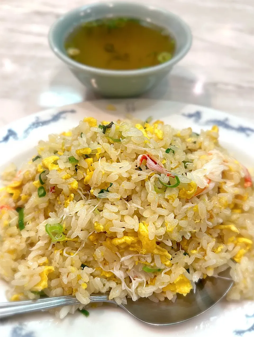 民生さんにて カニ焼き飯🦀|ナナさん