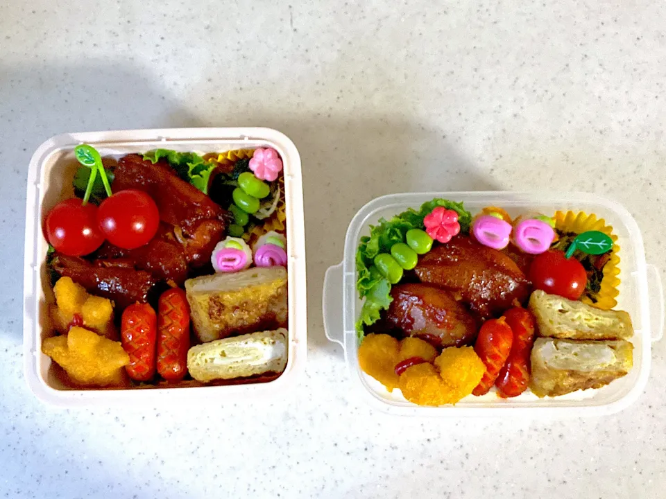 2022.7.19の旦那さんと私のお弁当💕|makoさん