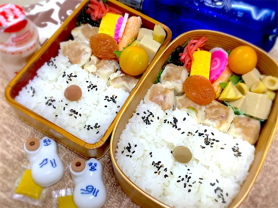 Snapdishの料理写真:今日の夫婦弁⁽⁽ ◟(灬 ˊωˋ 灬)◞ ⁾⁾💕|桃実さん