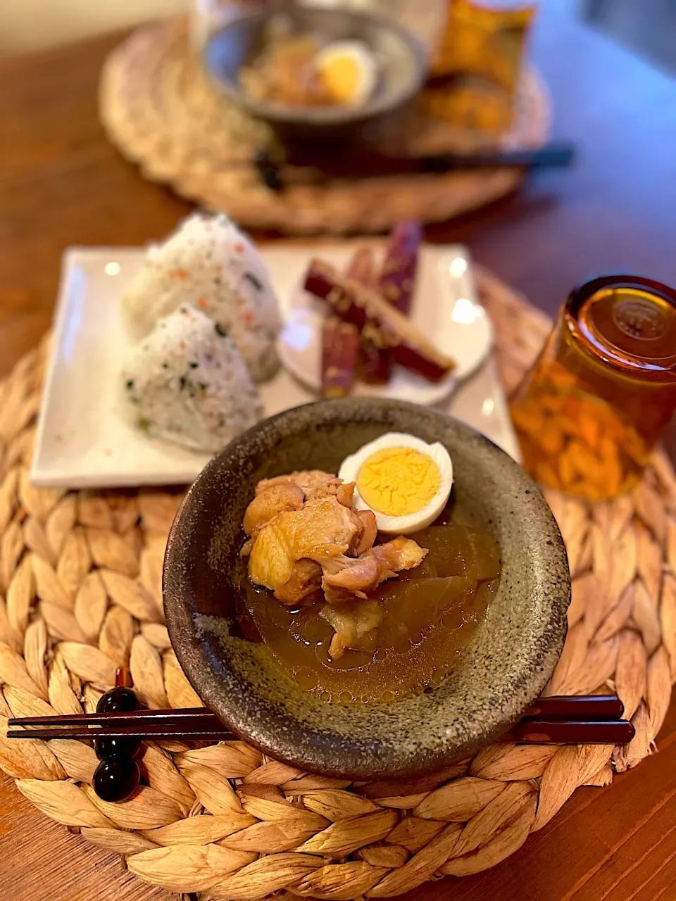 冬瓜ともも肉の煮込み、さつまいもバター|ＭＡＲＵＥ家の食卓さん