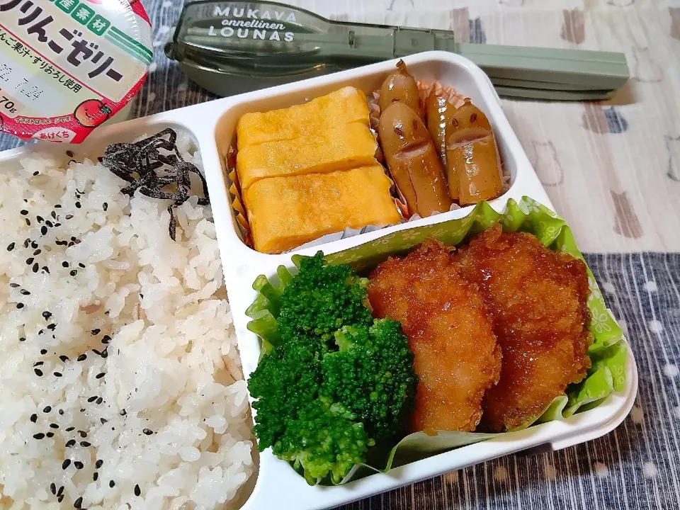 Snapdishの料理写真:中学生弁当 2022/07/19|どかどかさん