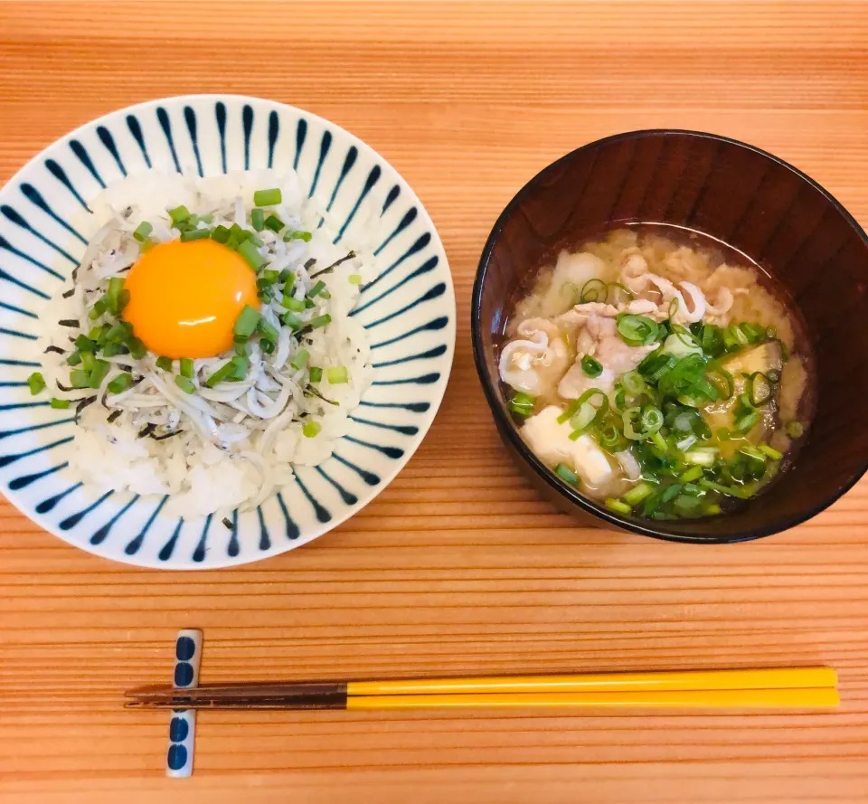 今朝のごはん☔️|ユミさん