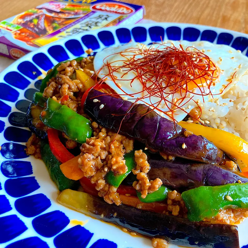 Cook Do 麻婆茄子用で"「勝ち飯®︎」スタミナ丼"|みずほさん