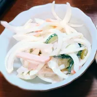 ポテトサラダ風玉ねぎのシャキシャキサラダ🥗|もいさん