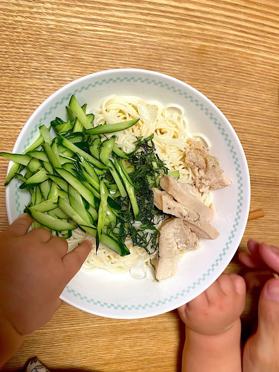 ごまつゆ鶏そうめん|じゅんこさん