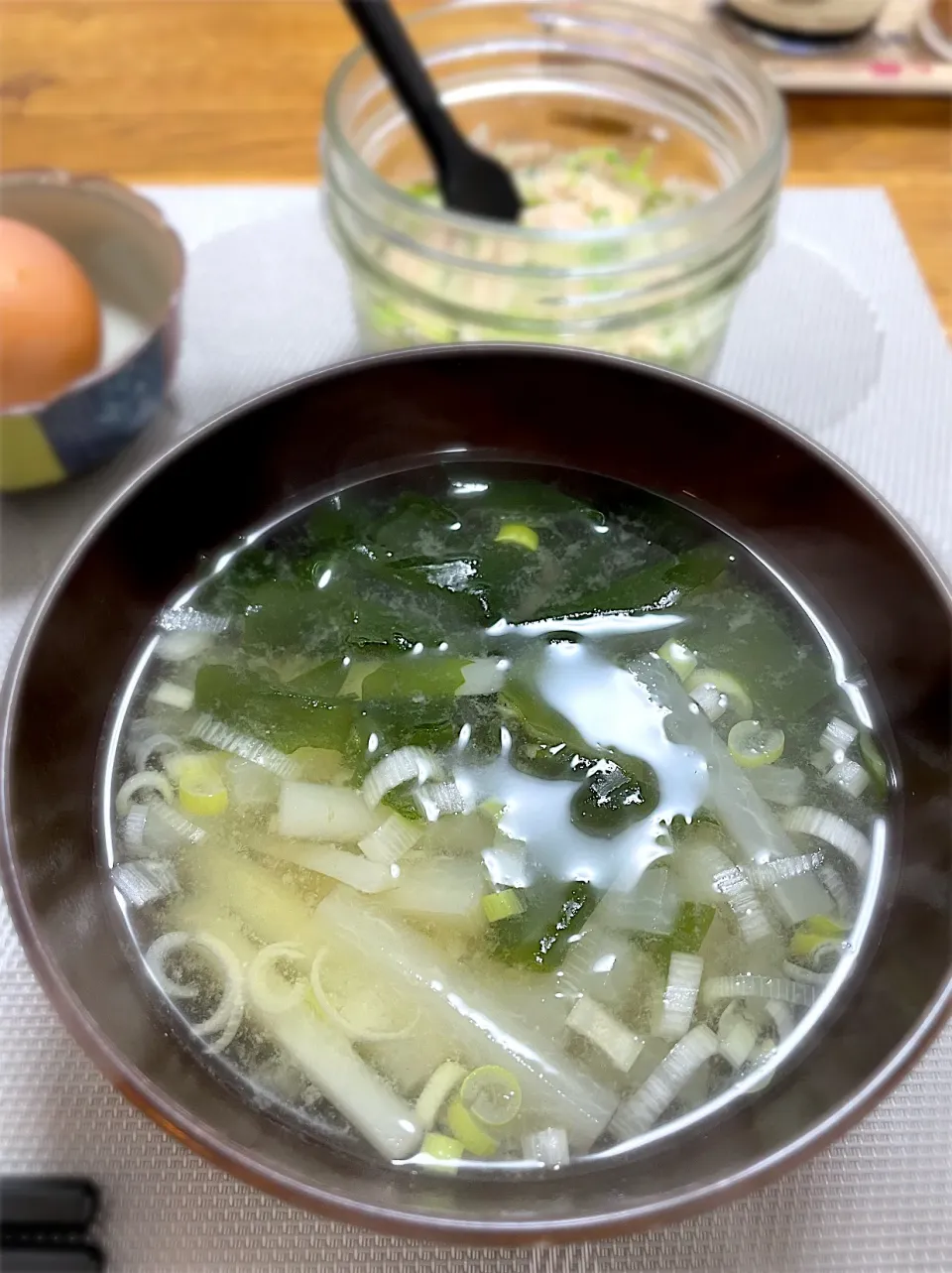 大根とワカメのお味噌汁|morimi32さん