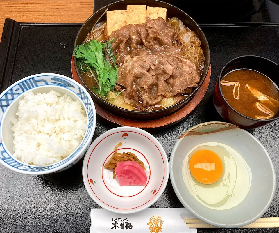 すき焼き定食|ゆうじ.さん