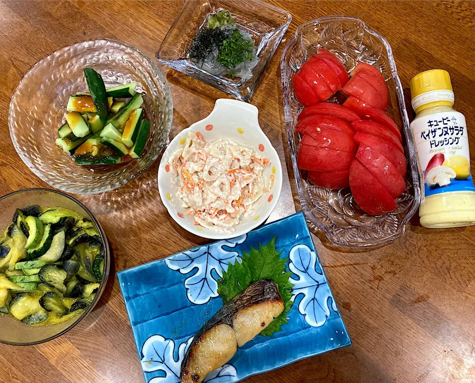 Snapdishの料理写真:今日も 頂き物 採れたて野菜で 晩ご飯|sakuramochiさん