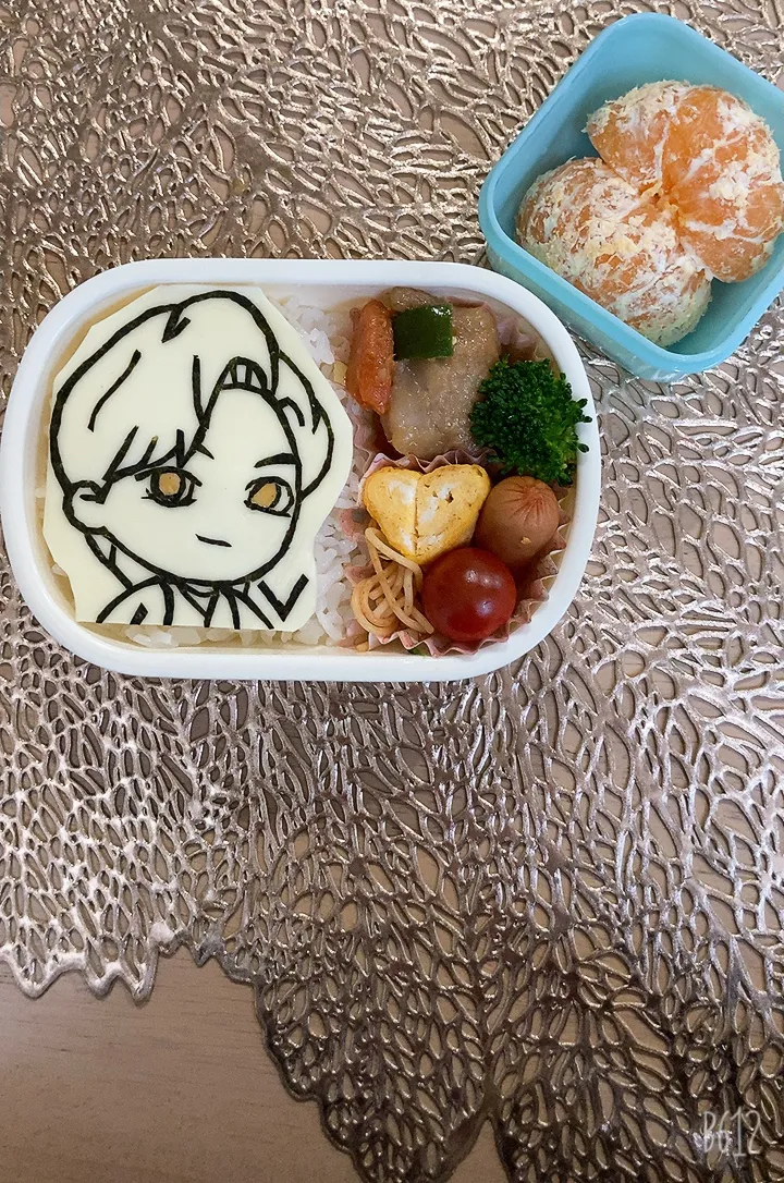 最近、始めたので、前の娘さんのお弁当🍱を載せましたー笑|みーみさん