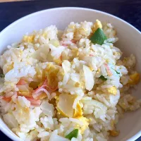 息子が作ったチャーハン😊|🌙ともっち☀️さん