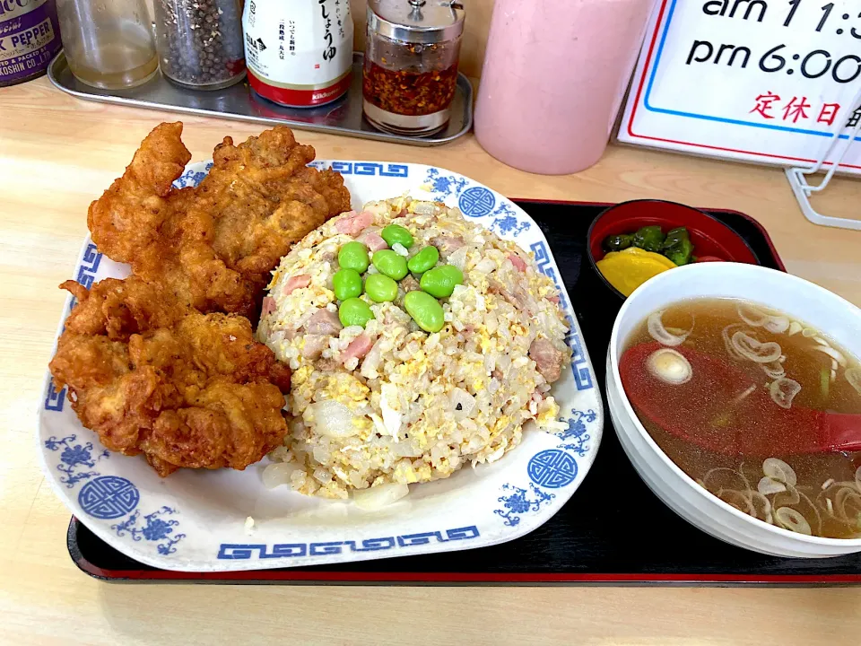 唐揚げ炒飯@タカノ(新高円寺)|yoooochanさん