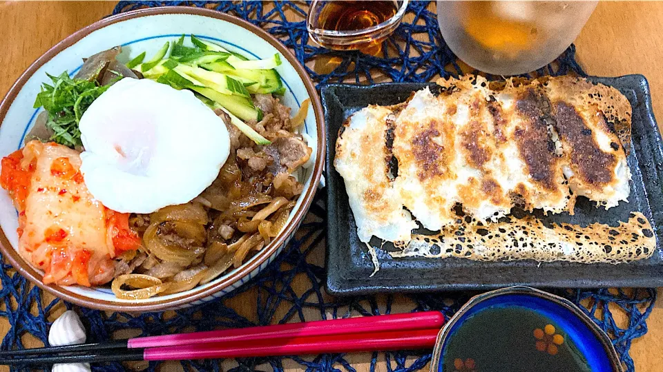 Snapdishの料理写真:冷やしうどん～なんでも乗せて|ゆうかさんさん